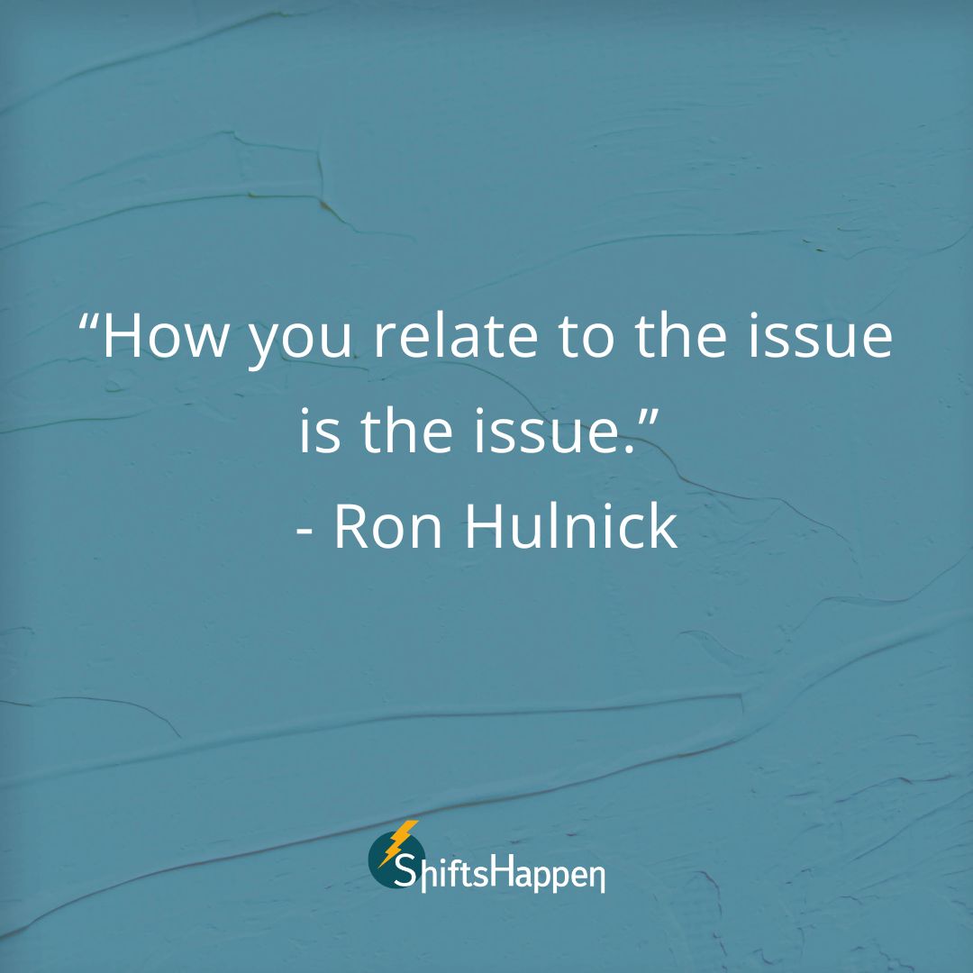 Being present with what is